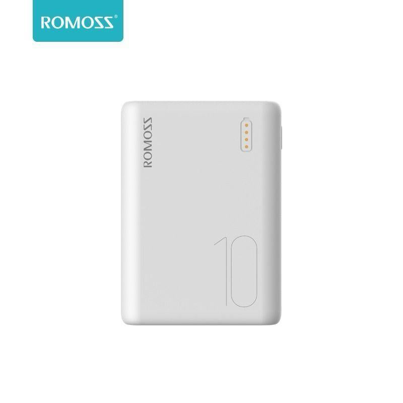 Ultra-Slim 10000mAh Fast Charging Portable Power Bank - White Edition