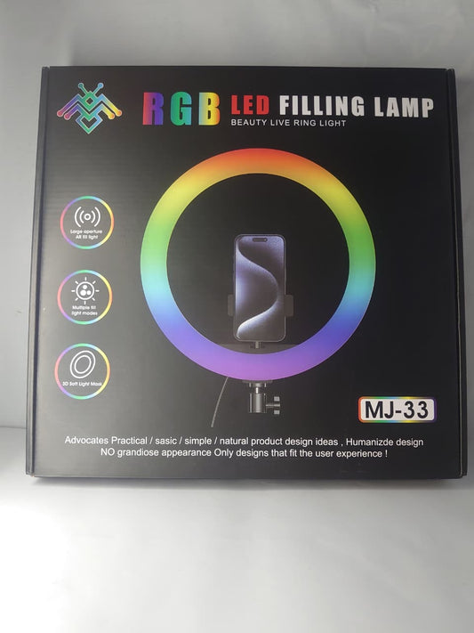 RGB LED Ring Light MJ-33
