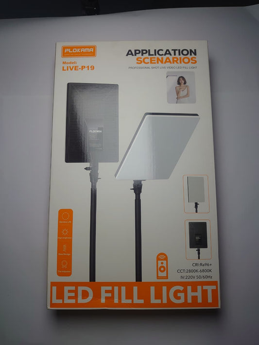 PLOKAMA LIVE-P19 LED Fill Light Panel